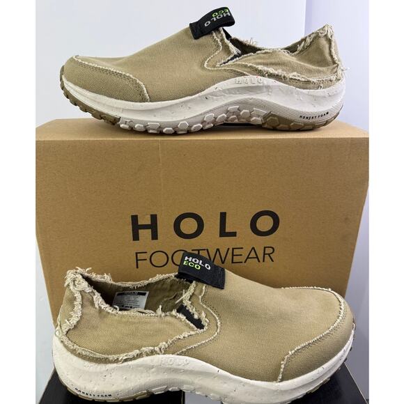 holo Other - New Holo Mens Footwear Athena Canvas Slip on Loafers Size 9.5